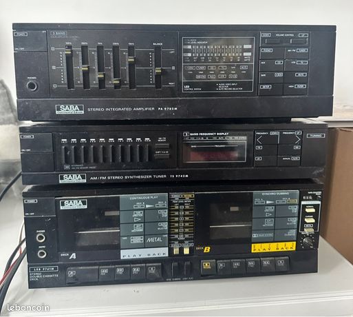 Radio / Lecteur cassette Continental Edison RC 5186 Vintage - Photo, audio & vidéo