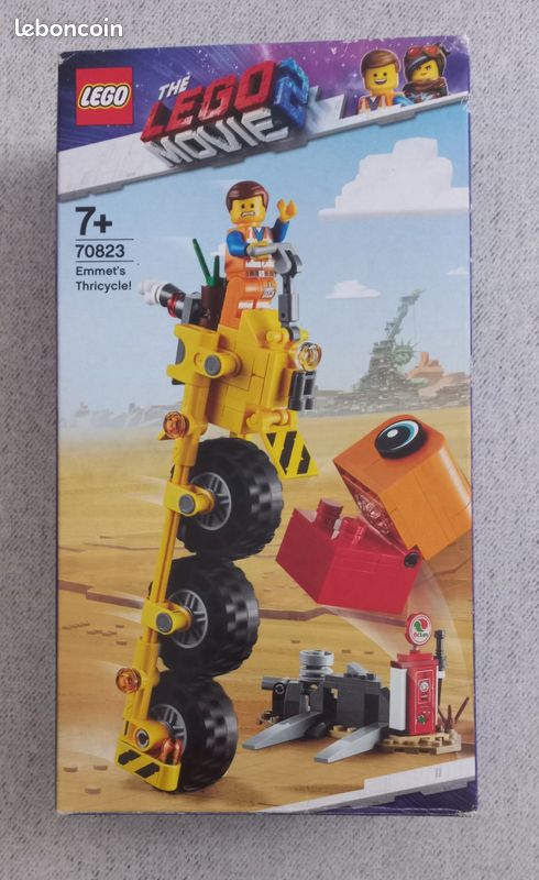 173 Pieces Lego Movie Emmet's Thricycle Lego Movie 70823 LEGO