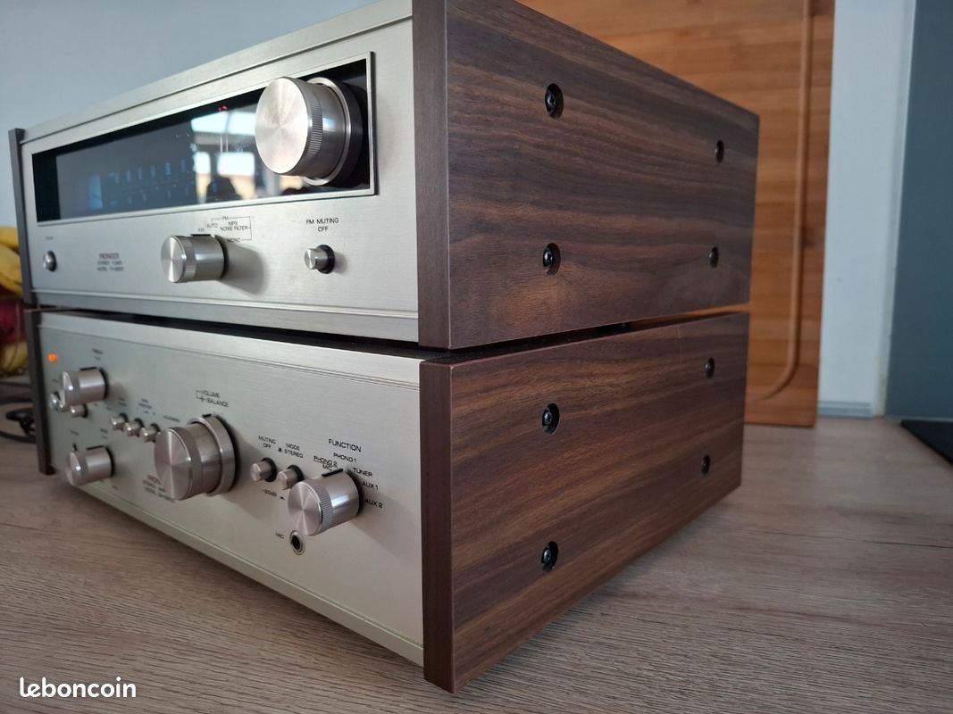 Chaine hfi Pioneer ampli SA-6200 + tuner TX-6200 vintage (image 10)
