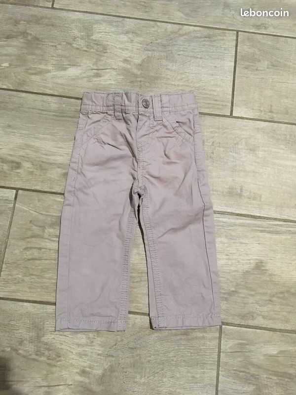 Pantalon gris bébé (image 1)