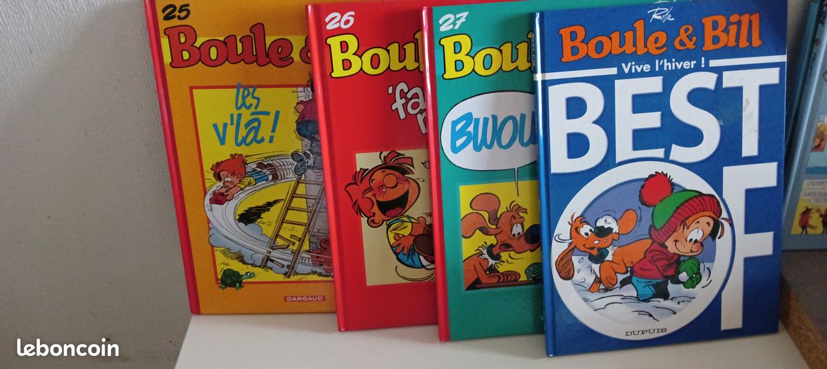 BD Lucky Luke Astérix Léonard Bidochon Boul et Bill Gaston (image 9)