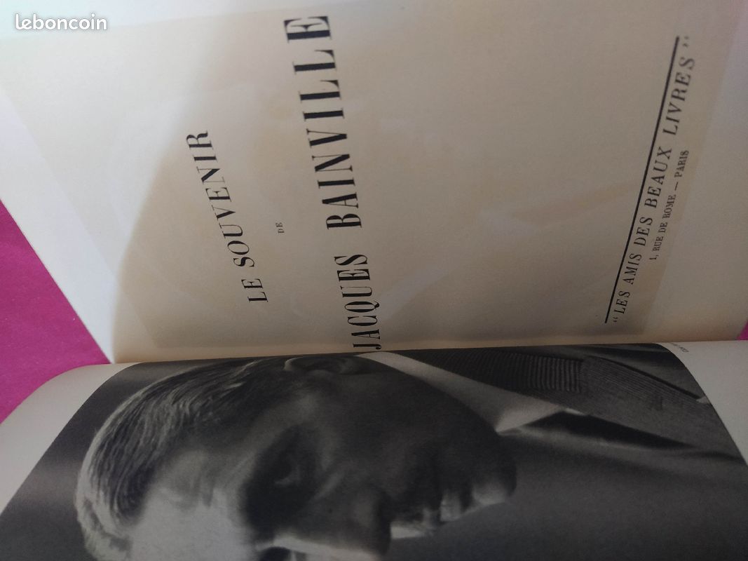 Livre rare- Le souvenir - Jacques Bainville (image 2)