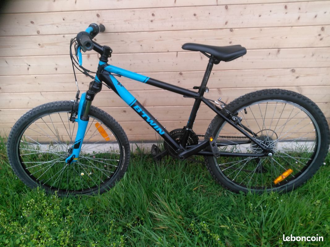 Vélo Rockrider 500 enfants bleu Vtt Vélos