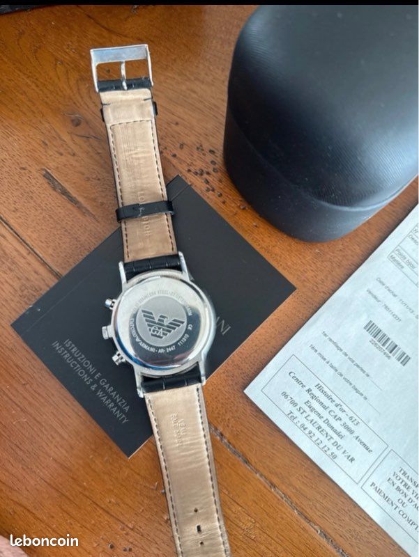 Montre Armani Classic chronograph (image 8)