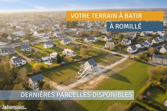 Terrain 245 m² Romille