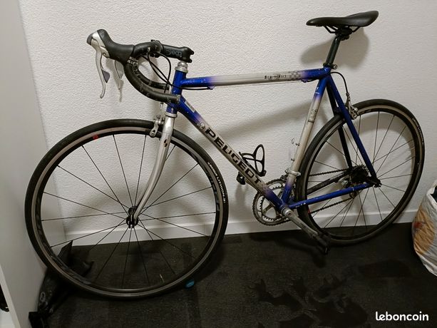 Bidon Vélo Ancien Peugeot Blanc Atox Reg - Vintage
