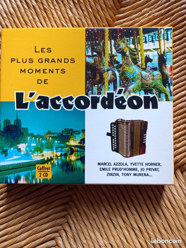 CD Les plus grands moments de l'accordéon (image 1)
