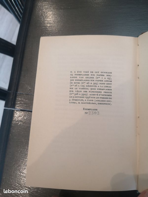 Benjamin Constant "Adolphe" Édition numérotée (image 5)