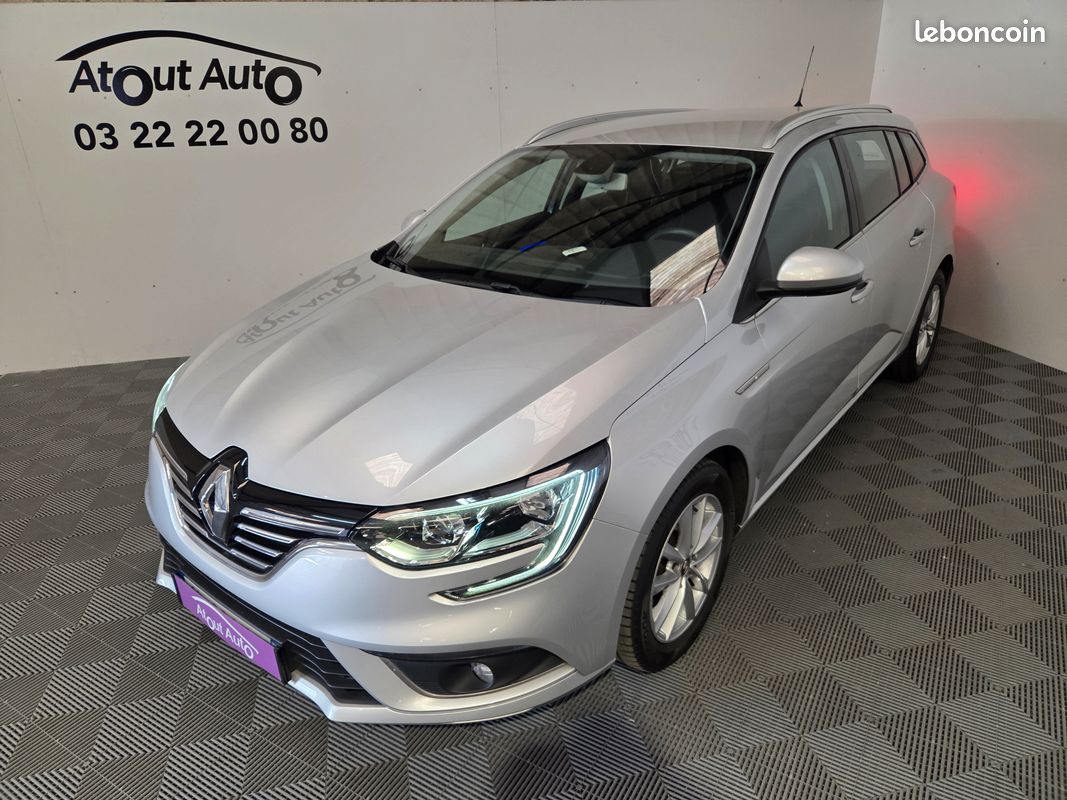 Renault megane iv estate 1.2 tce 100ch energy business """"1er main""" 18/01/2018 77272km (image 1)