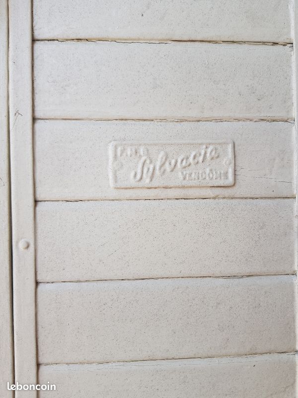 Volets persiennes entourage metal et lames en bois (image 3)