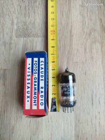 Lot De 5 Tubes ECC81 Telefunken NOS En Boîte – Non Testés