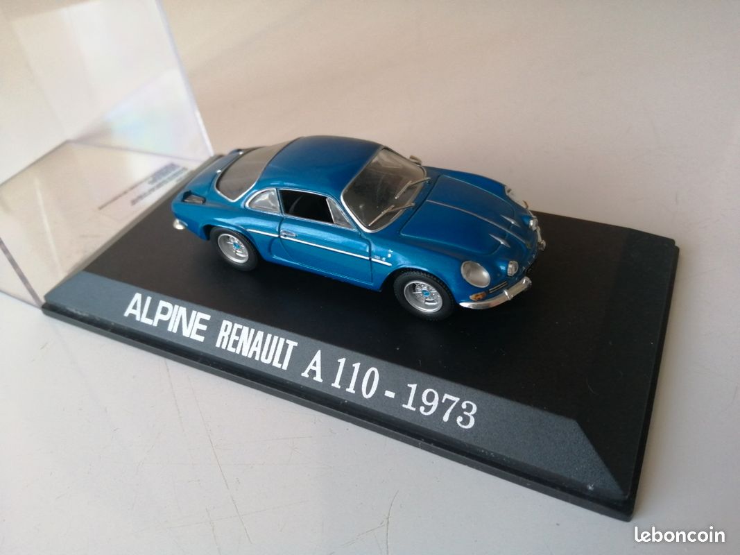 Alpine renault A110 1/43 bleue - Collection