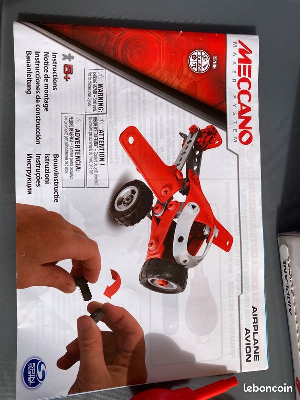 Jeu de construction Mécano (image 1)