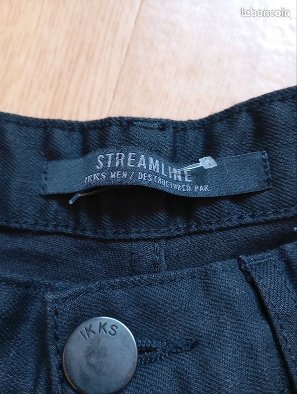 Ikks Homme Cheche Bleu Homme Pantalon Homme IKKS Taille 40 Vêtements