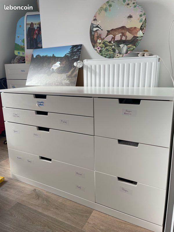 Commode IKEA NORDLI 7 tiroirs (image 6)