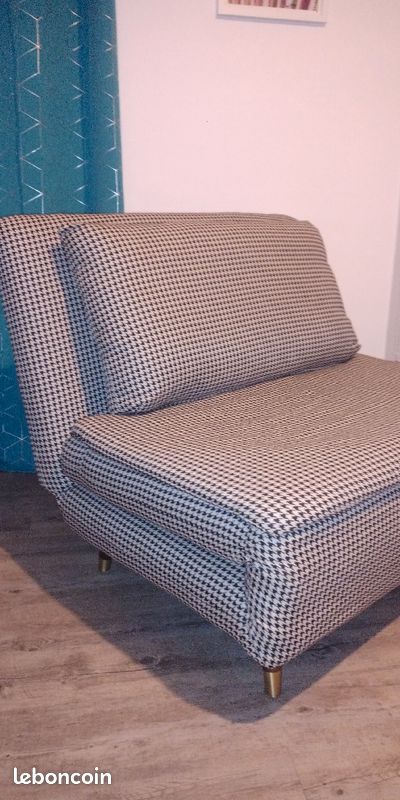 Fauteuil Nio 1 place convertible maison du monde (image 3)