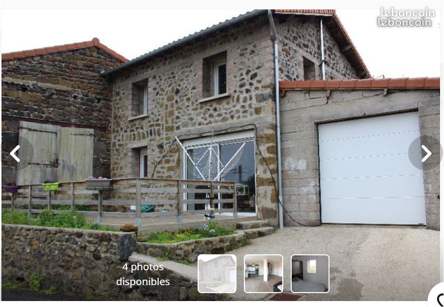 Maison 4 pièces 66 m² · à Bains · 66 m² · 725 €