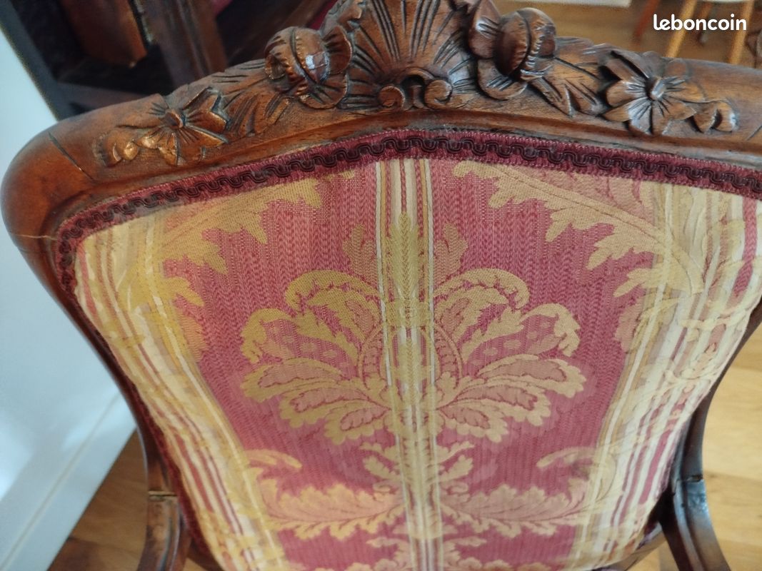 Fauteuil bergère ancien (image 3)