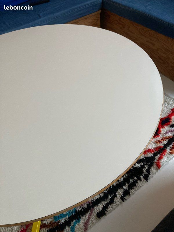 Table Formica beige 70’s (image 3)