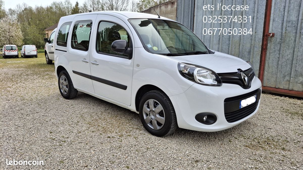 11500ht kangoo 1l5 dci ( 5 places , 1ère main , avec tva , 96643 kms ) (image 1)