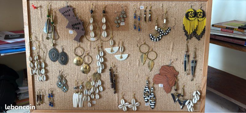 Boucles d’oreilles du Kenya (image 1)