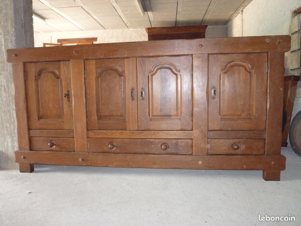 Buffet/Enfilade – Style Normand Chene Massif
