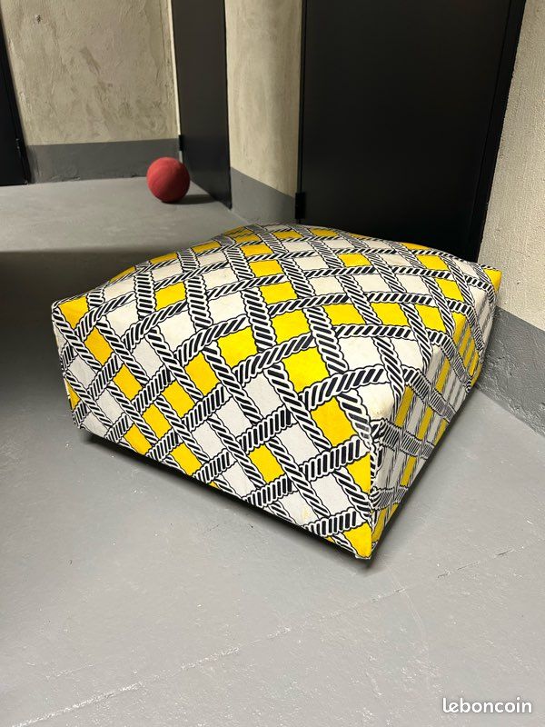 Pouf motif wax (image 2)