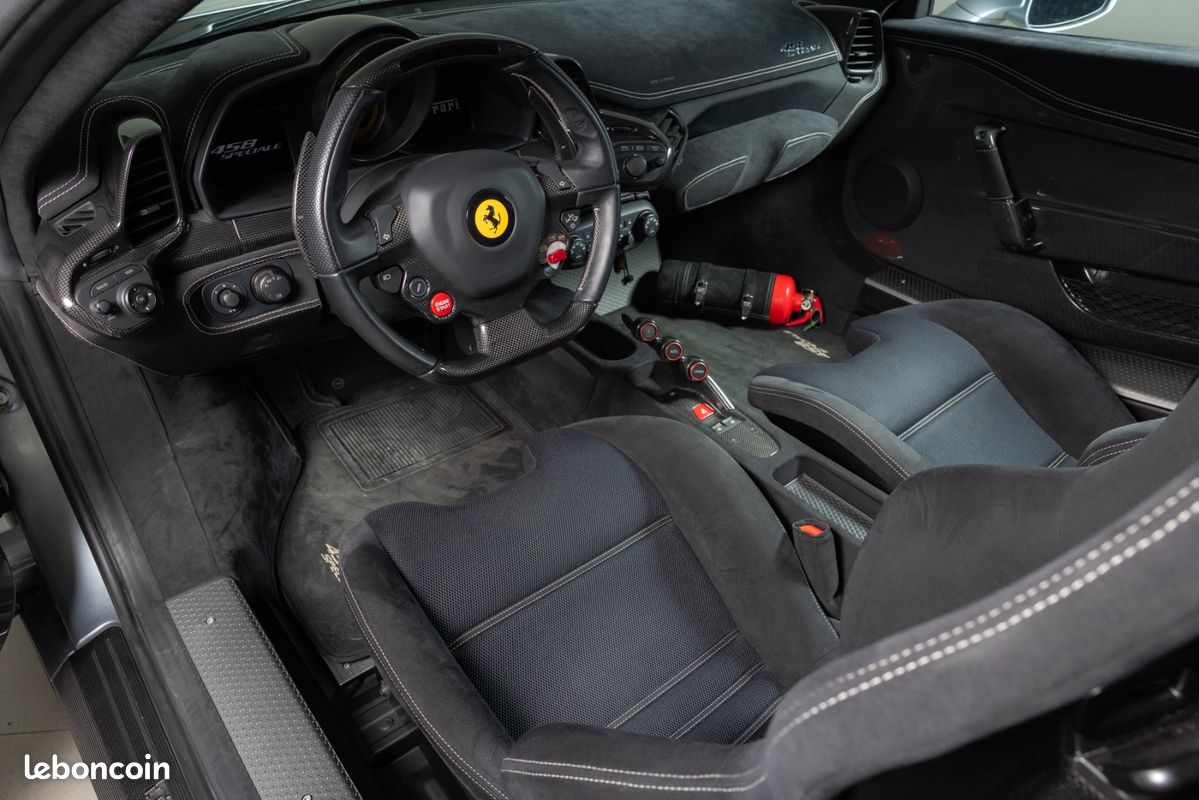 Ferrari 458 Speciale V8 4.5 605ch - Carbone - Grigio Titanio (image 21)