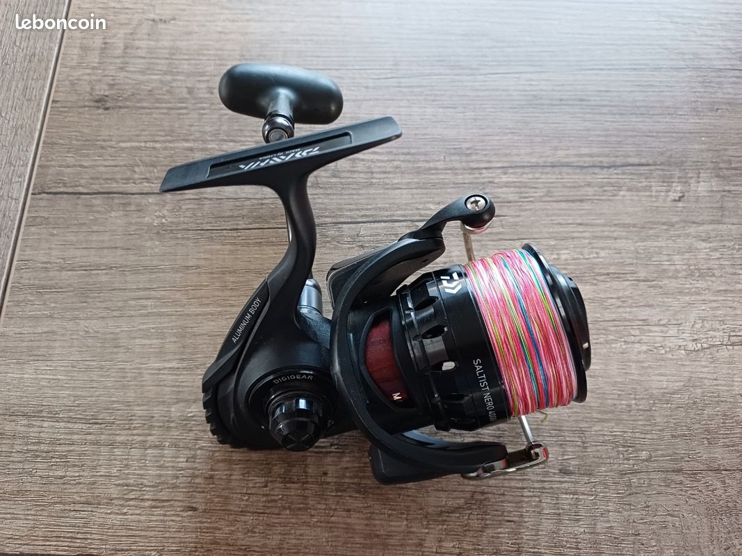 daiwa saltist 4000 nero Moulinet Daiwa Saltist Nero 4000