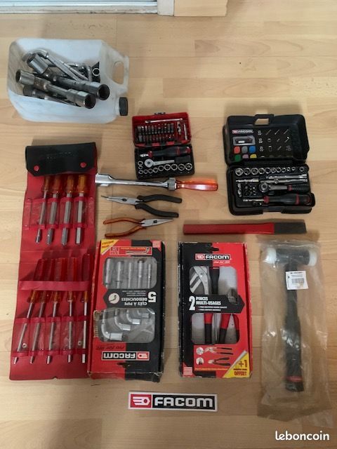 Vide garage Rare clé dynamométrique FACOM R 203 pour douilles 1/4 (image 8)