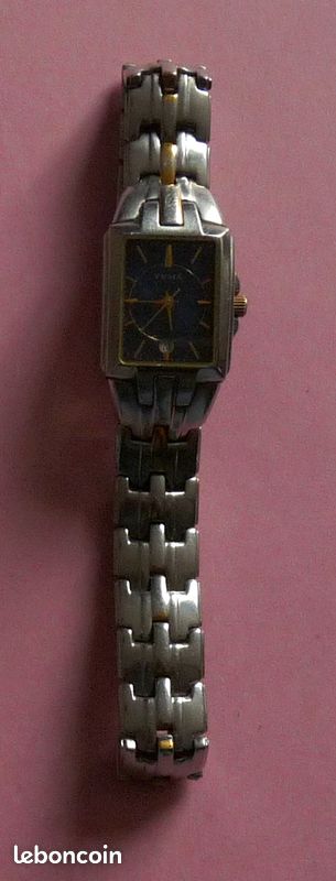 Bijou montre femme – Métal acier inoxydable, couleur métal et doré (image 2)