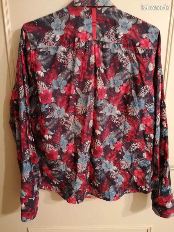 Chemisier fleuri, femme, taille 44 (image 2)