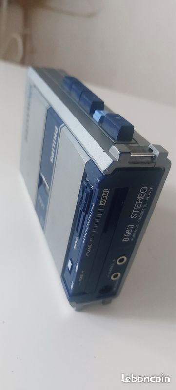 Philips D6631 Walkman Sky Masters Mark II - Lecteur Cassette Japonais - Pour Pièces
