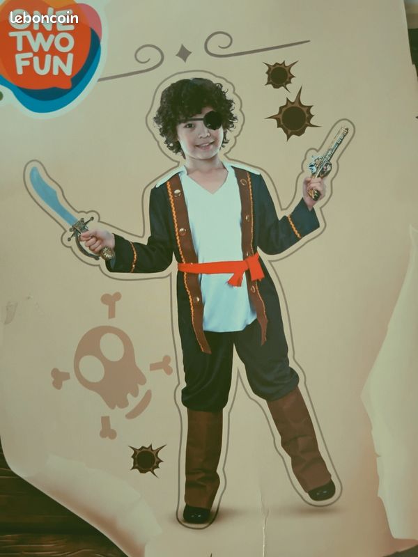 Déguisement de pirate 7 /9 ans (image 5)