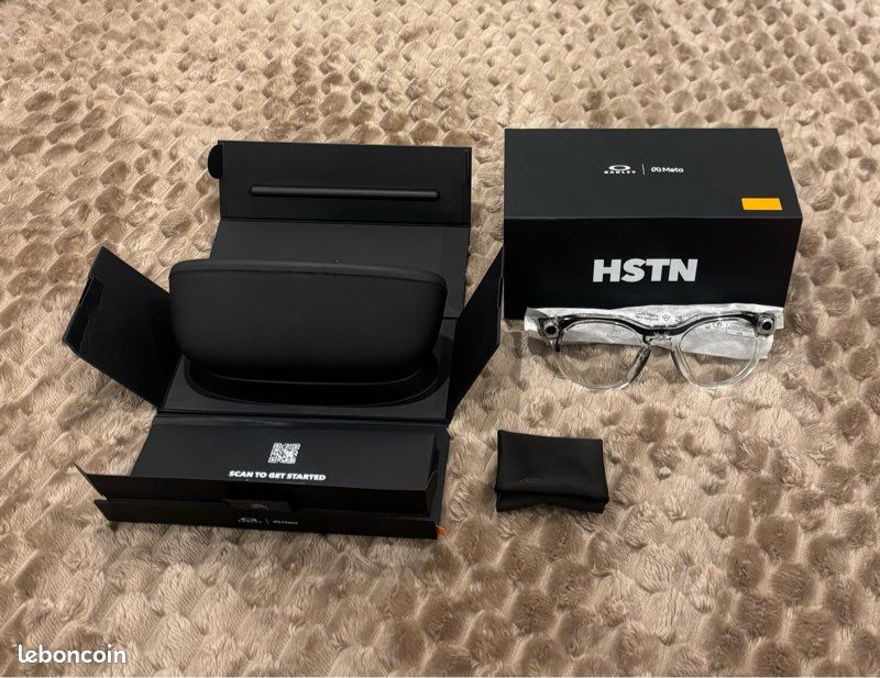 Lunettes Oakley HSTN Meta Clear (image 1)