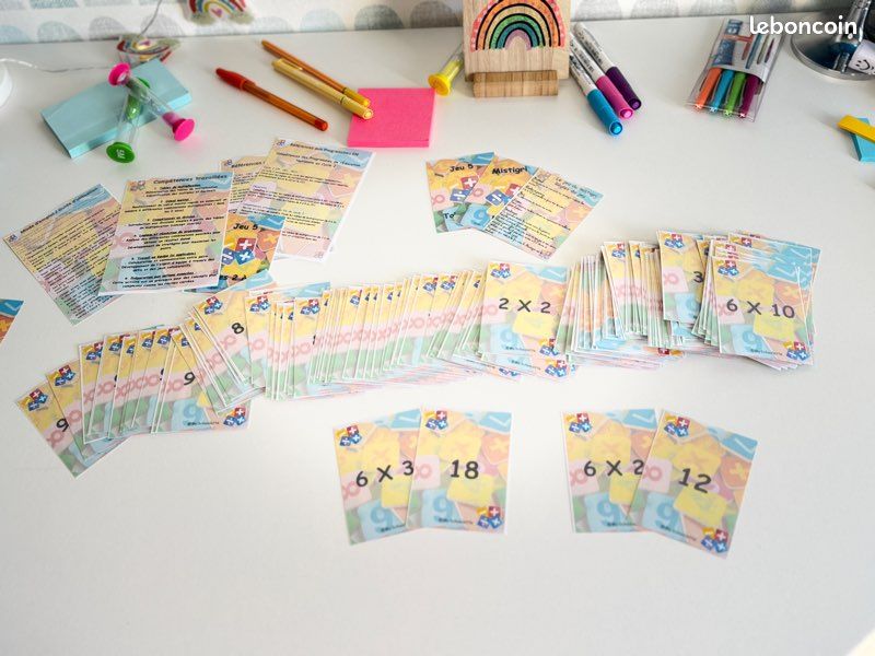 Jeu pour jouer et apprendre les tables de multiplication (image 7)