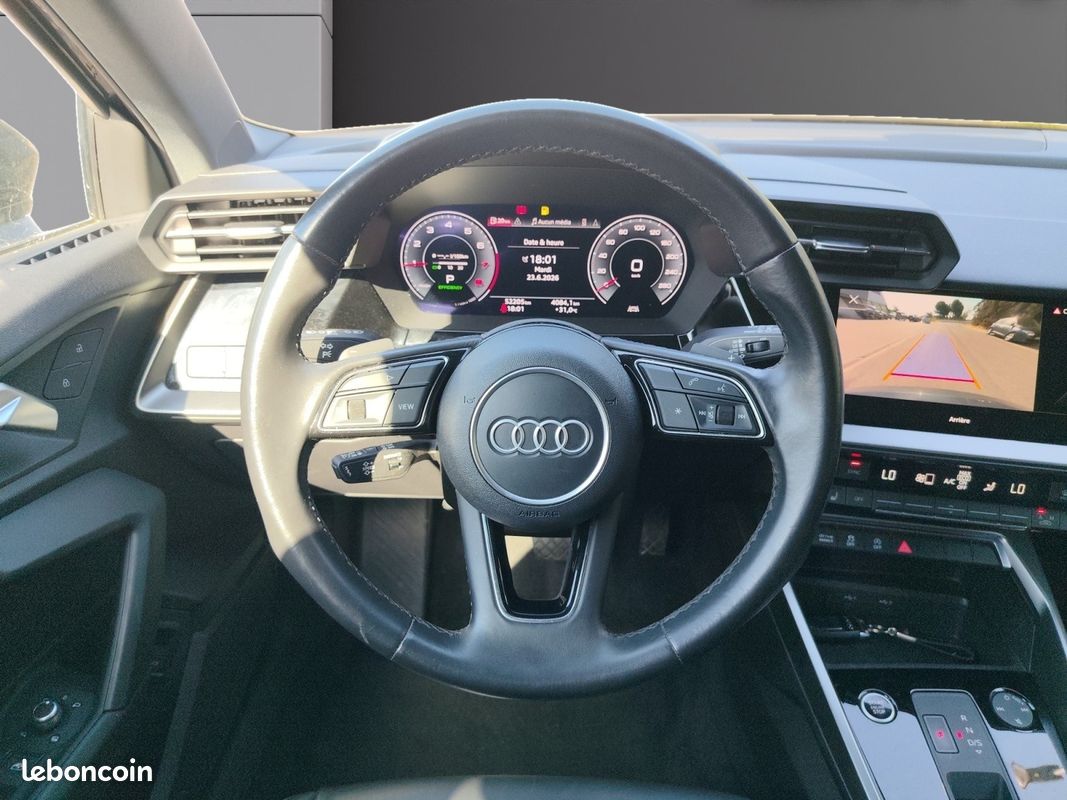 AUDI A3 SPORTBACK 35 TFSI Mild Hybrid 150 Design Luxe - Virtual Cockpit - CarPlay - Clim Bizone - Garantie 12 Mois (image 10)