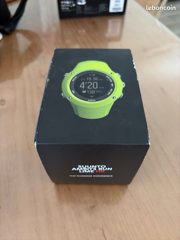 Montre GPS Suunto Ambit3 Run Lime - Boîte d'origine (image 1)