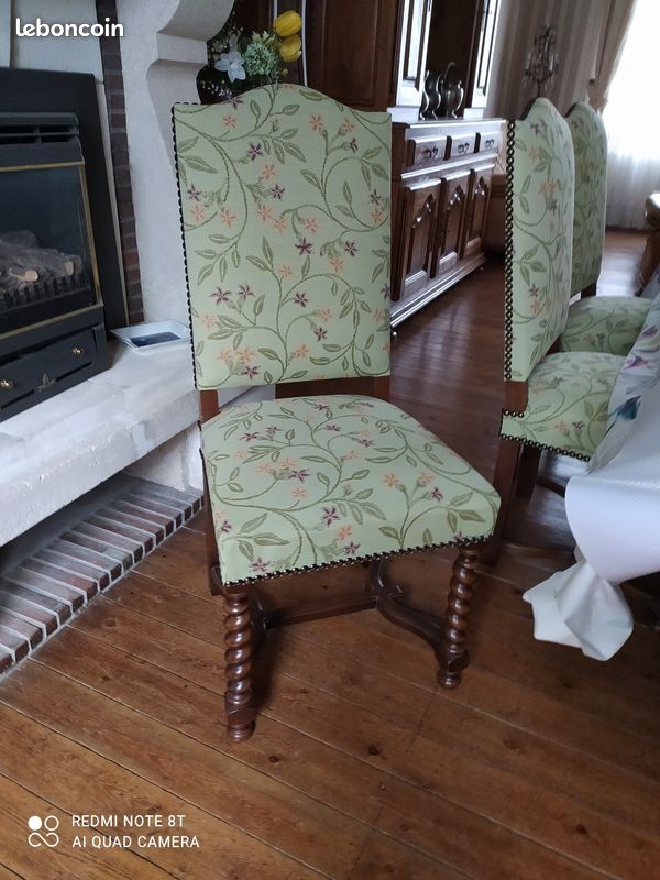 6 chaises tapissier (image 3)