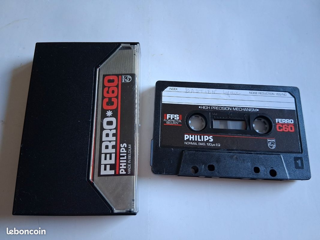 Lot De 2 Cassettes Audio SONY Chrome – 60 Min – TYPE II – Neuves Sous Blister