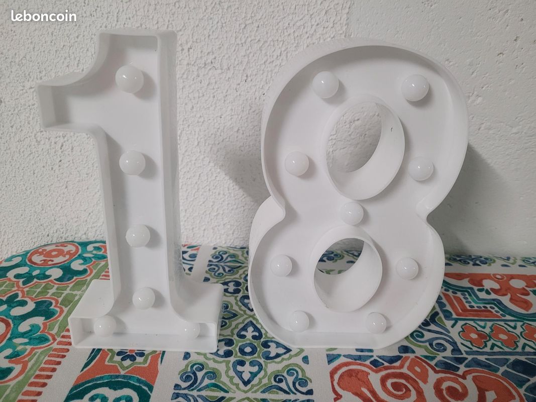 Lot decoration 18 ans tbe (image 4)