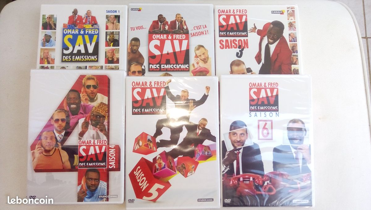 DVD OMAR ET FRED SAV DES EMISSIONS 6 saisons (image 1)