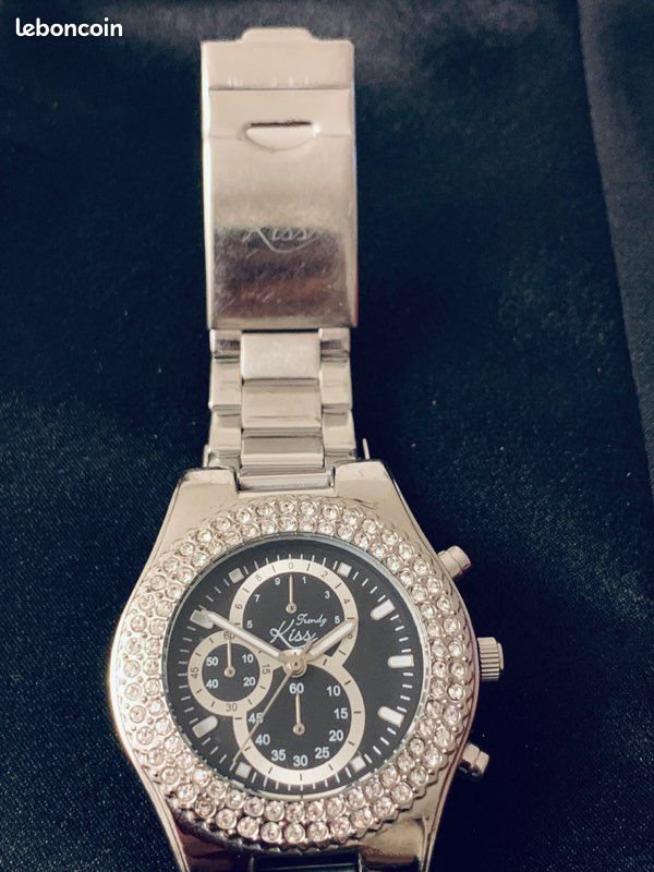 Montre dame kiss strass (image 2)