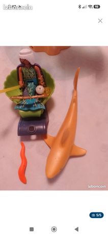 PLAYMOBIL 5204 PERSONNAGE FIGURES SERIE 1 GIRLS LA SIRENE / COMPLET