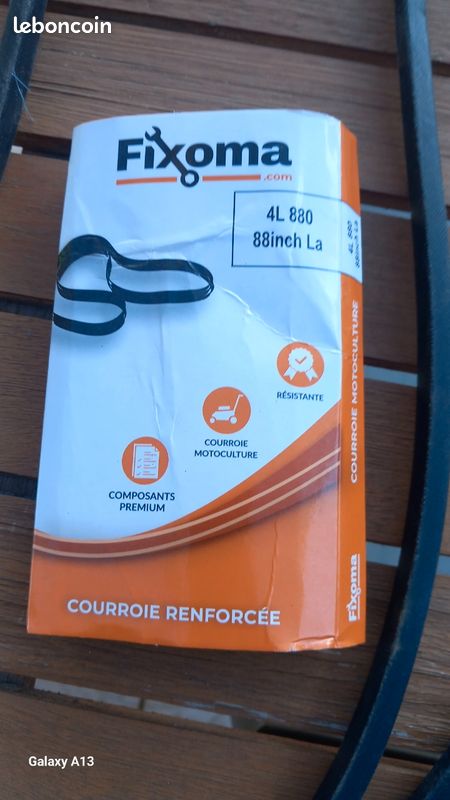 Courroie tracteur tondeuse (image 4)