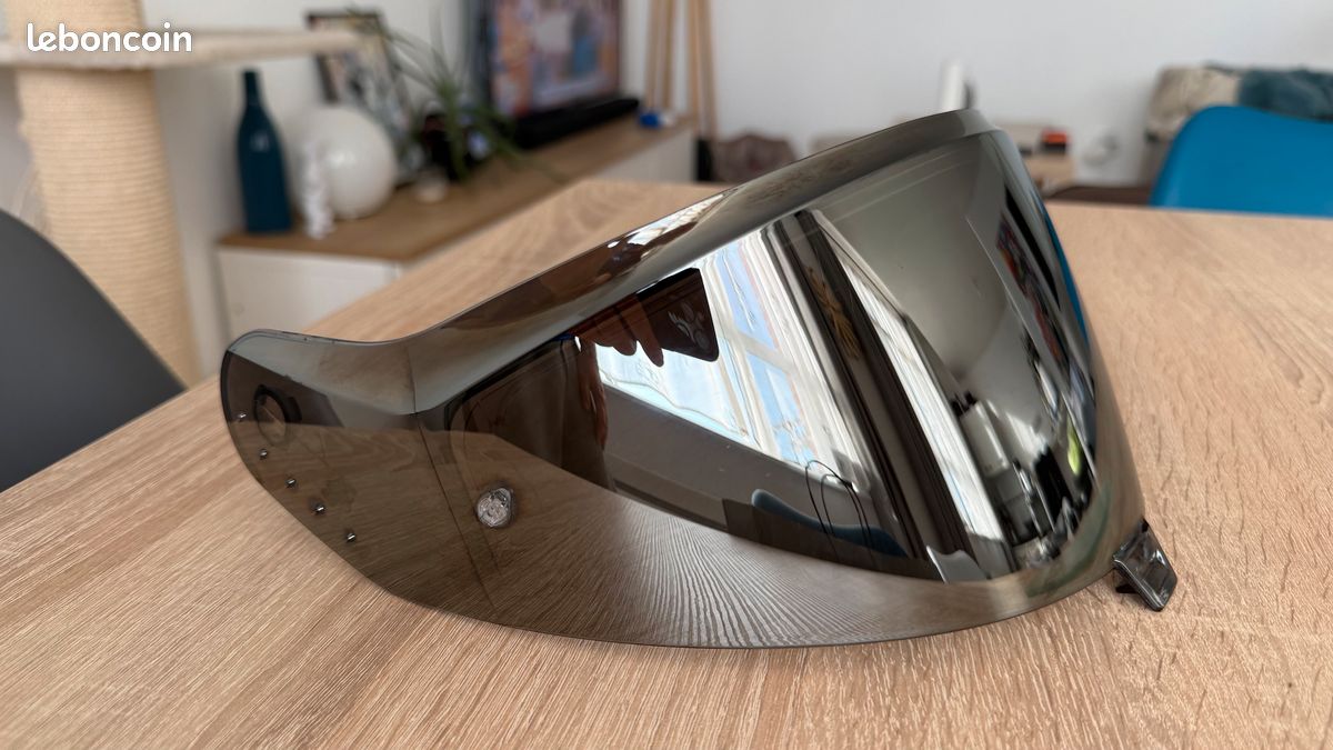 Visière Écran Iridium Argent SHARK + Pinlock (Skwal i3 / D-Skwal 3 / Ridill 2) (image 1)