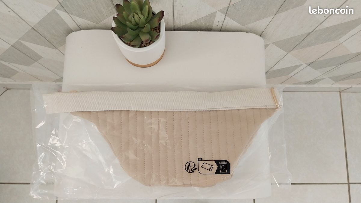 Sac banane NEUF "Joy " en tissu (image 4)