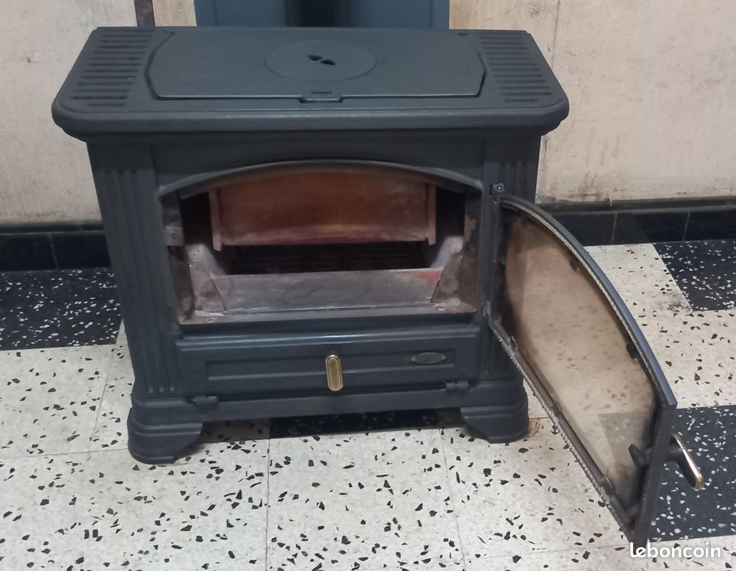 Poêle/feu à charbon/bois GODIN (image 6)