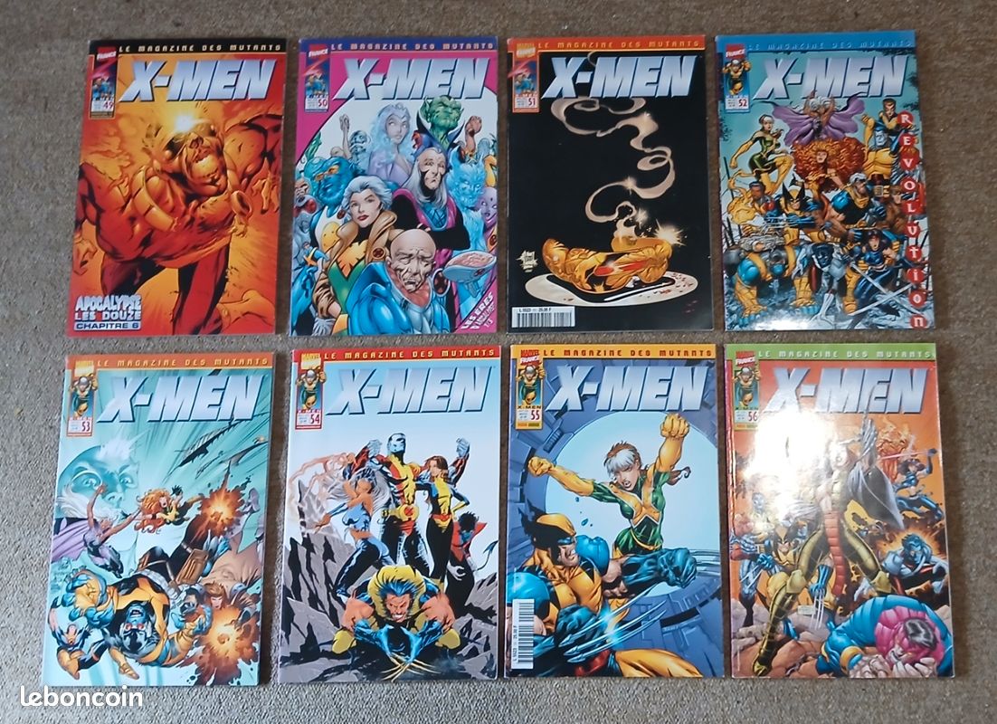 Lot de X-Men 1ère série du 1 au 64. TBE (image 7)