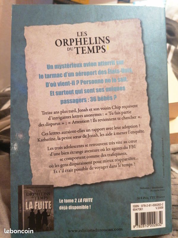 Livre broché Les orphelins du temps 1 La liste / Margaret Peterson Haddix (image 2)